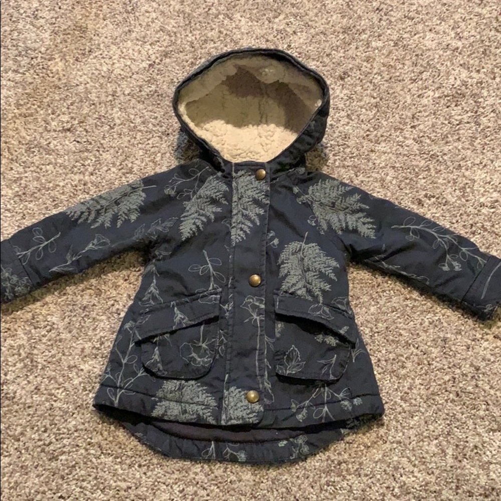 Old Navy hooded winter jacket 12-18mo